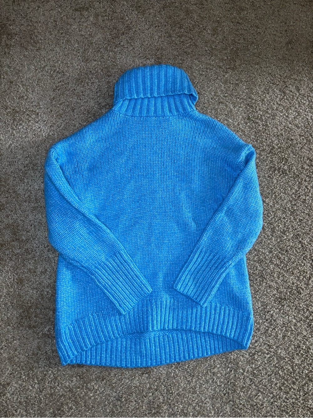 American Eagle Outfitters Bright Blue Turtleneck Sweater